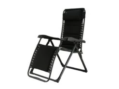 Travellife Barletta Stoel Relax Zwart -Campingwinkel 10 3 travellife barletta stoel relax zwart 2127380