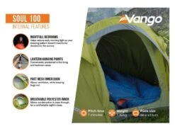 Vango Experience Tent Soul 100 11 Vango Experience Tent Soul 100 -Campingwinkel 12 3 vango experience tent soul 100 eigenschappen binnenkant tersoult15077