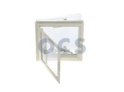 Campingwinkel -Campingwinkel 14 1 mpk dakluik 40x40 grijs kadercombirollo 0401070