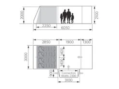 Dometic Rarotonga Drive Away FTT 401 RH Camper-bus Tent -Campingwinkel 14 4 dometic rarotonga drive away ftt 401 rh camper bus tent afmeting 9120002161