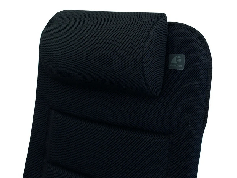 Eurotrail Chateau 3d-Mesh Campingstoel Zwart 6 Eurotrail Chateau 3d-Mesh Campingstoel Zwart - Afbeelding 4