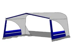 Te Velde Luifel Regenboog 240 Cm Blauw -Campingwinkel 2 1 tevelde luifel regenboog rechts blauw 2