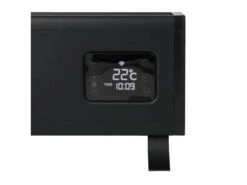 Eurom Alutherm Baseboard 2000 Black Elektrische Convector Kachel -Campingwinkel 22 4 eurom alutherm baseboard 2000 black elektrische convector kachel display aan 361216