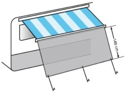 Eurotrail Sunblocker 300 X 140 Cm -Campingwinkel 23 3 eurotrail sunblocker 300 x 140 cm etct0025