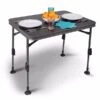 Kampa Dometic Kampeertafel Element Table Medium (Charcoal) -Campingwinkel 24 0 kampa kampeertafel element table medium charcoal