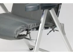 Bo Camp Stoelkussen Luxe Grijs -Campingwinkel 24 1 bo camp stoelkussen luxe grijs