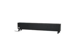 Eurom Alutherm Baseboard 1500 Black Elektrische Convector Kachel -Campingwinkel 24 2 eurom alutherm baseboard 1500 black elektrische convector kachel achterkant 361193