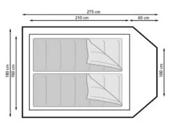 Eurotrail Koepeltent Utah 2 Katoen-polyester -Campingwinkel 29 2 eurotrail koepeltent utah 2 btc ette0504