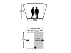 Kampa Camper-bus Voortent Tail Gater -Campingwinkel 35 1 kampa camper bus voortent tail gater 9120001231
