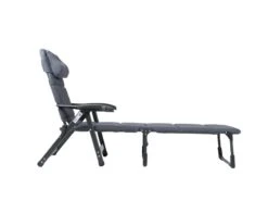 Crespo Zit Ligstoel Ap-233 Air-deluxe Grijs Kleur 86 -Campingwinkel 44 3 crespo zit ligstoel ap 233 air de luxe kleur 86 grijs
