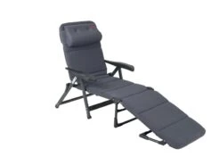 Crespo Zit Ligstoel Ap-233 Air-deluxe Grijs Kleur 86 -Campingwinkel 44 4 crespo zit ligstoel ap 233 air de luxe kleur 86 grijs