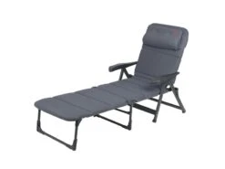 Crespo Zit Ligstoel Ap-233 Air-deluxe Grijs Kleur 86 -Campingwinkel 44 5 crespo zit ligstoel ap 233 air de luxe kleur 86 grijs