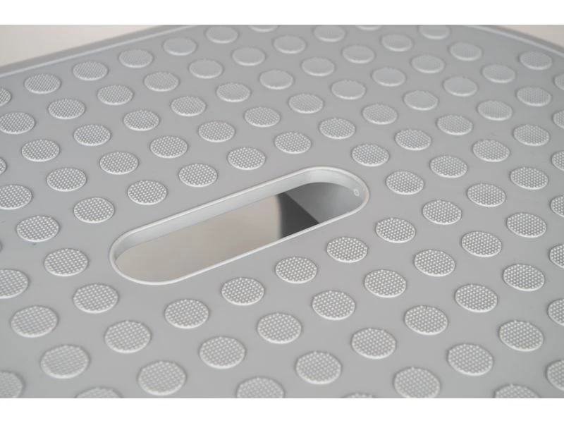 Curver Opstapje Kunststof 43x33x24 Cm Grijs 4 Curver Opstapje Kunststof 43x33x24 Cm Grijs - Afbeelding 2