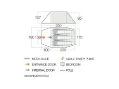 Vango Experience Tent Scafell 300 -Campingwinkel 5 1 vango experience tent scafell 300 afmeting