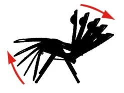 Crespo Kampeer Relax Stoel Al-232 Deluxe Donker Grijs Kleur 40 -Campingwinkel 54 3 crespo kampeer relax stoel al 232 deluxe donker grijs kleur 40 1104920