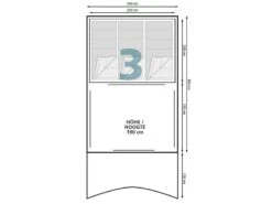Eurotrail Opblaastent Iowa BTC Air -Campingwinkel 56 3 eurotrail opblaastent iowa btc air plattegrond ette1121 2701