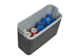 Autokoelbox - Arctic - 12 Volt - 12 Liter - Zwart/Grijs -Campingwinkel 57 4 autokoelbox artic 12 volt 12 liter zwart grijs 6702862