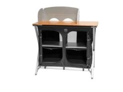 Defa Easy Folding Bamboe Kampeerkast Kookkast 100