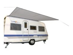 Bo-Camp Caravanluifel Travel M Grijs -Campingwinkel 61 2 bo camp caravanluifel travel m grijs 4471550