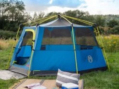 Coleman Familie Tent Octago Blue-lime 13 Coleman Familie Tent Octago Blue-lime -Campingwinkel 65 5 coleman familie tent octago blue lime 2000035194