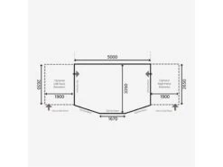 Kampa Dometic Opblaasbare Voortent Ace Air All Season 500 S -Campingwinkel 70 3 kampa dometic opblaasbare voortent ace air all season 500 s plattegrond 9120001965