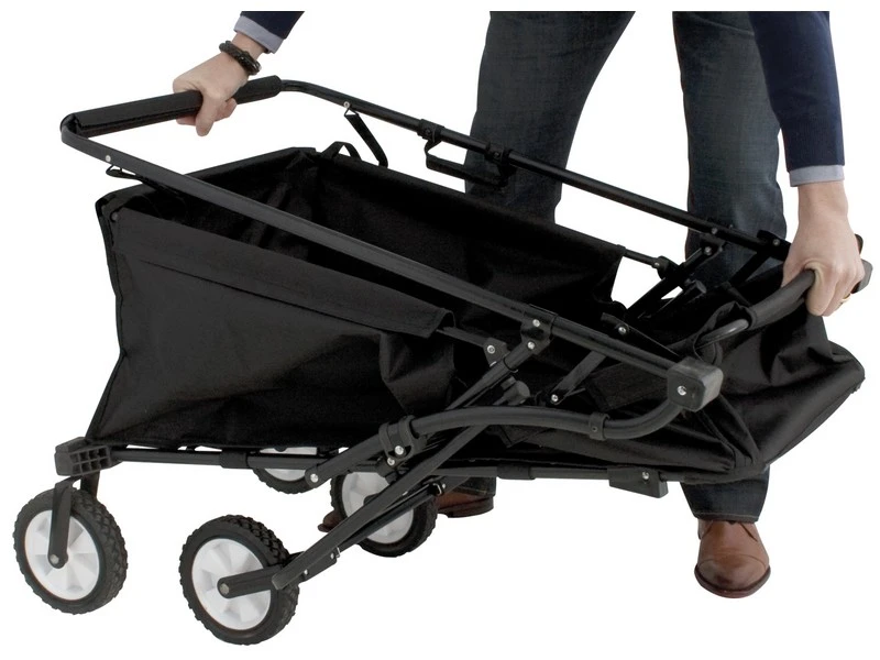 Eurotrail Caddy Bagagekar Staal Zwart 5 Eurotrail Caddy Bagagekar Staal Zwart - Afbeelding 3