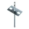 Bo-Camp Windschermharing 30 Cm 4 Stuks -Campingwinkel bo camp windscherm haring met plaat 4 stuks 4163900