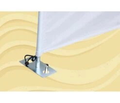 Bo-Camp Windschermharing 30 Cm 4 Stuks -Campingwinkel bo camp windscherm haring met plaat 4 stuks 4163900 3