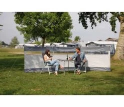 Bo Camp Windscherm Solid Met Raam -Campingwinkel bo camp windscherm solid met raam 4367643 33