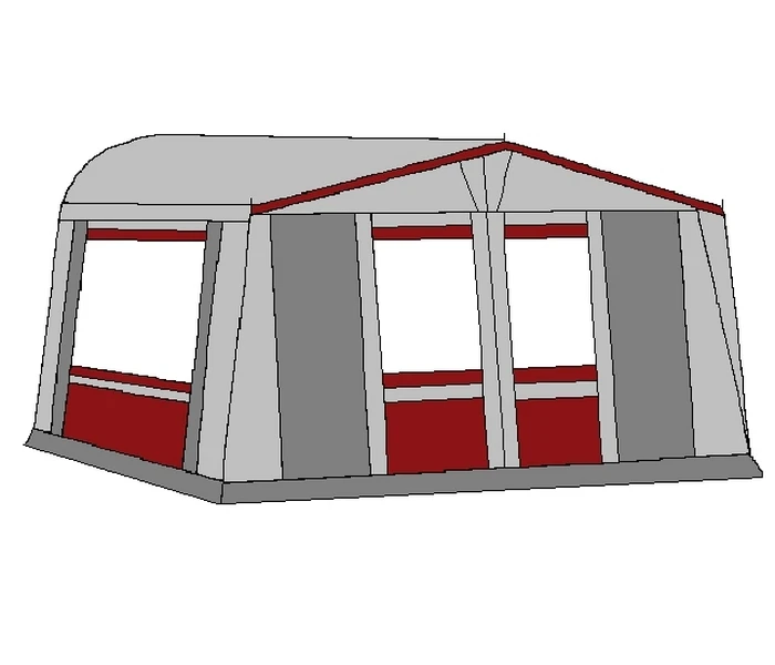 Te Velde Voortent De Vaart Lux 240 Cm Bordeaux 3 Te Velde Voortent De Vaart Lux 240 Cm Bordeaux