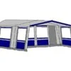 Hele Luifel Voor Voortent Aanritsbaar De Vaart Lux Serie Blauw. -Campingwinkel te velde voortenten hele luifel aanritsbaar voor voortent de vaart lux links blauw19